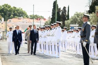 11.05. - (from left to right) Marcelo Rebelo de Sousa, President of the Portuguese Republic; H.R.H. the Grand Duke
