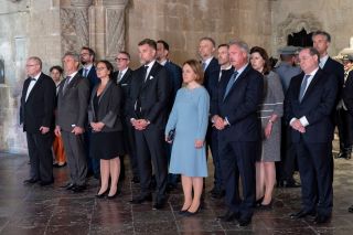 11.05 - Laying of a wreath by the Grand Ducal couple in front of the tomb of the Portuguese poet Luís Vaz de Camões, also known as "Camoëns"