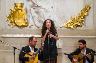 11.05. - Rathaus von Lissabon - Musikalisches Zwischenspiel - Kurze Fado Aufführung