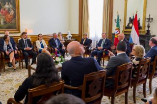 12.05. - Assembly of the Republic - Visits Room - Meeting with the President and members of the Assembly