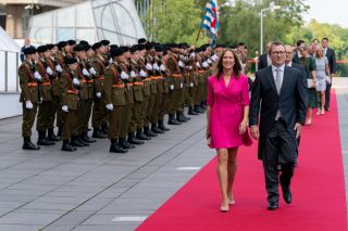 Minister Marc Hansen und Ehefrau