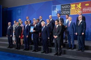 Photo officielle du lancement du Fonds OTAN pour l’innovation