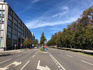 Inauguration d’une nouvelle piste cyclable reliant l’avenue John F. Kennedy et le boulevard Konrad Adenauer