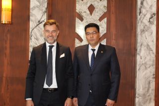 Entrevue bilatérale avec Sereejav Enkhbold, ministre de la Santé de la Mongolie