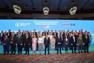 Georges Engel à la 17e Conférence du Conseil de l’Europe des ministres responsables du Sport à Antalya