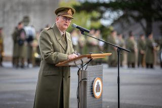 Lieutenant-colonel Nicolas Wenner, aumônier général de la force publique