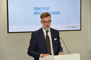 Franz Fayot, ministre de l'Économie