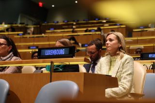 Taina Bofferding aux Nations unies