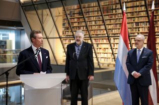 National Library of Latvia - Book Handover Ceremony