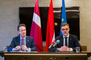 Briefing du ministre Franz Fayot pour les représentants des médias luxembourgeois