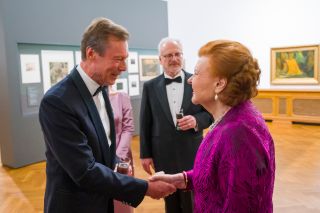 Musée national d’art letton – Réception dînatoire offerte par S.A.R. le Grand-Duc