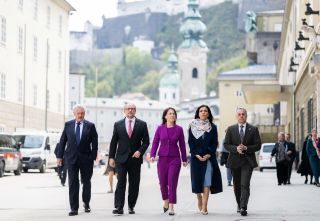 Die Teilnehmenden in Salzburg.