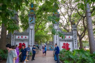 Visite du vieux quartier de Hanoï – Temple Ngọc Sơn