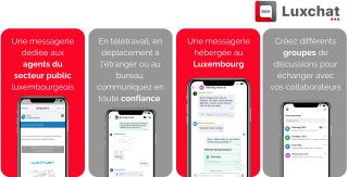 Luxchat4Gov, la nouvelle messagerie instantanée du secteur public