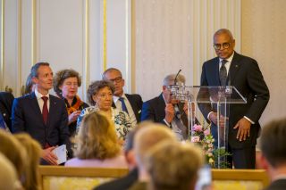 Rathaus der Stadt Luxemburg - Akademische Sitzung - Rede des Präsidenten der Republik Cabo Verde, José Maria Neves