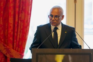 Cercle cité – Réception offerte par le président de la république de Cabo Verde et Débora Katisa Carvalho – Mot de bienvenue du président