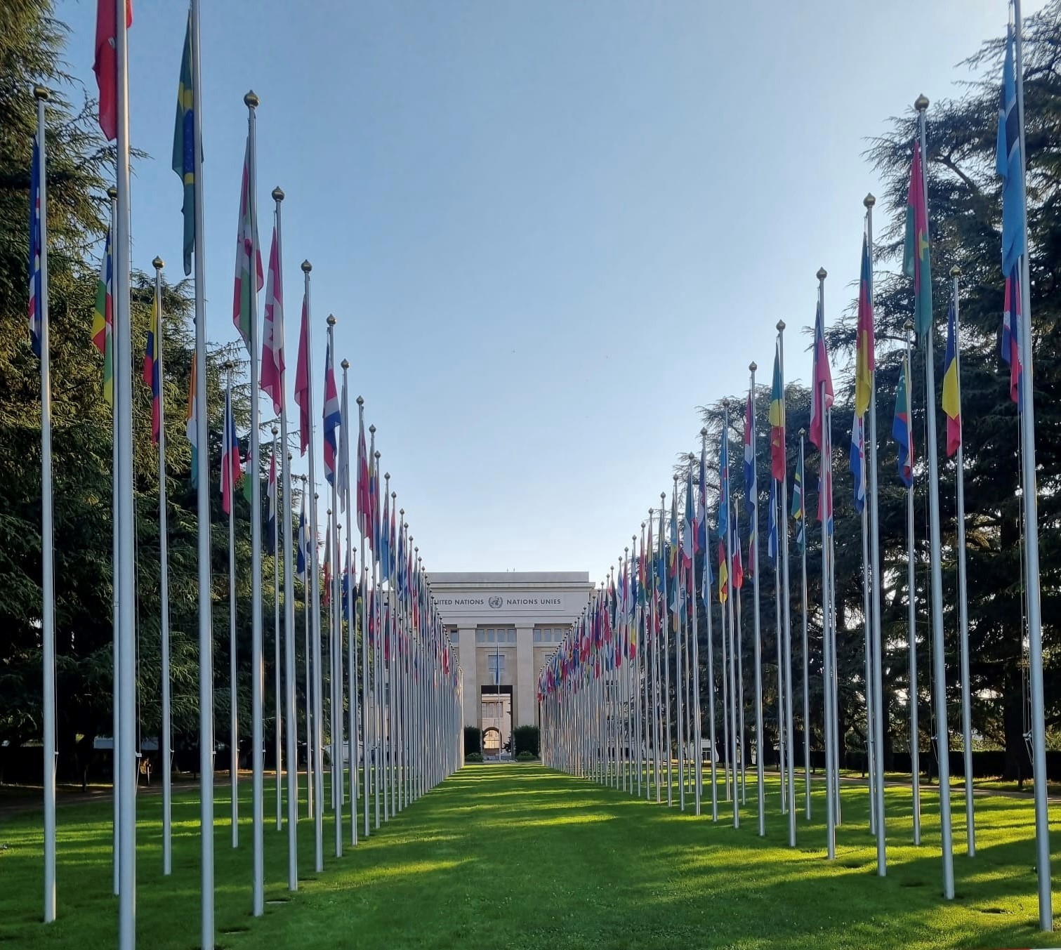 Le Palais des Nations Unies à Genève