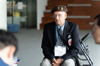 Léon Moyen, vétéran luxembourgeois de la guerre de Corée