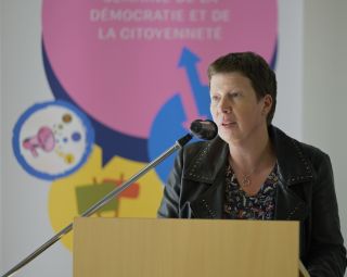 Francine Vanolst, responsable de la Direction générale de l’enseignement fondamental au ministère de l’Éducation nationale, de l’Enfance et de la Jeunesse