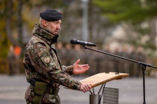Colonel Alain Schoeben, commandant des Forces