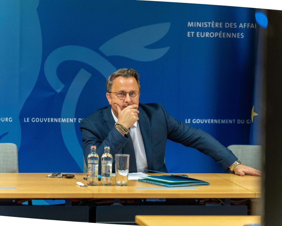 Xavier Bettel, ministre des Affaires étrangères et européennes, de la Coopération et du Commerce extérieur