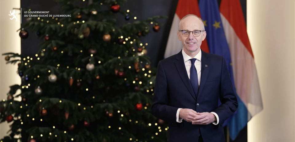 Message du nouvel an du Premier ministre Luc Frieden