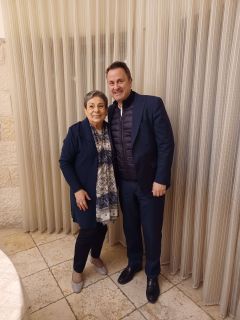 Xavier Bettel, Minister for Foreign Affairs and Foreign Trade, Minister for Development Cooperation and Humanitarian Affairs ; Hanan Ashrawi, former Palestinian minister and the only woman to date to have been a member of the PLO Executive Committee