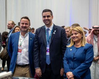 (fr. l. to r.) Xavier Bettel, Minister for Foreign Affairs and Foreign Trade, Minister for Cooperation and Humanitarian Affairs; Ian Borg, Minister for Foreign Affairs, Malta.