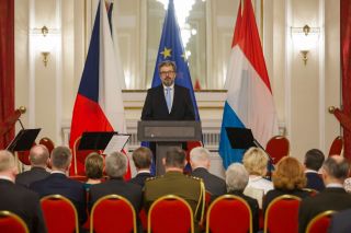 (orateur) Vladimír Bärtl, ambassadeur de la République tchèque à Luxembourg