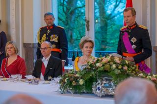Château de Laeken – Banquet d'État offert par LL.MM. le roi et la reine des Belges