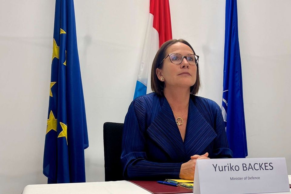 Yuriko Backes, ministre de la Défense