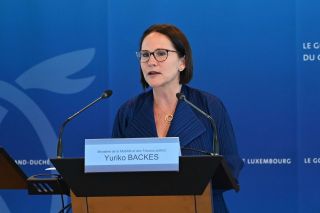 Yuriko Backes, ministre de la Mobilité et des Travaux publics