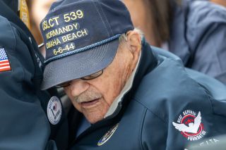 Ceremony to mark the 80th anniversary of the Allied landings in Normandy