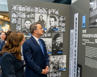 (l. to r.) Stéphanie Obertin, Minister for Digitalisation, Minister for Research and Higher Education; Xavier Bettel, Minister for Foreign Affairs and Foreign Trade, Minister for Development Cooperation and Humanitarian Affairs