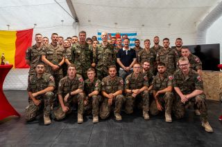 Visit to the Cincu military camp