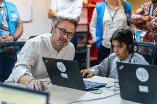 Xavier Bettel, ministre des Affaires étrangères et du Commerce extérieur, ministre de la Coopération et de l'Action humanitaire