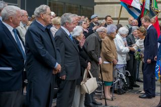 Cérémonie commémorative à l'occasion du 80e anniversaire de la libération de la Ville de Luxembourg