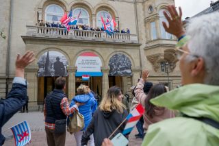 Commemorative ceremony to mark the 80th anniversary of the liberation of the City of Luxembourg