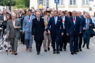 Cérémonie commémorative lors du 80e anniversaire de la libération de Pétange, le 9 septembre 2024