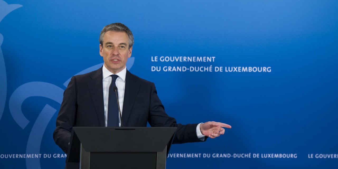 Le ministre Claude Meisch lors de la conférence de presse