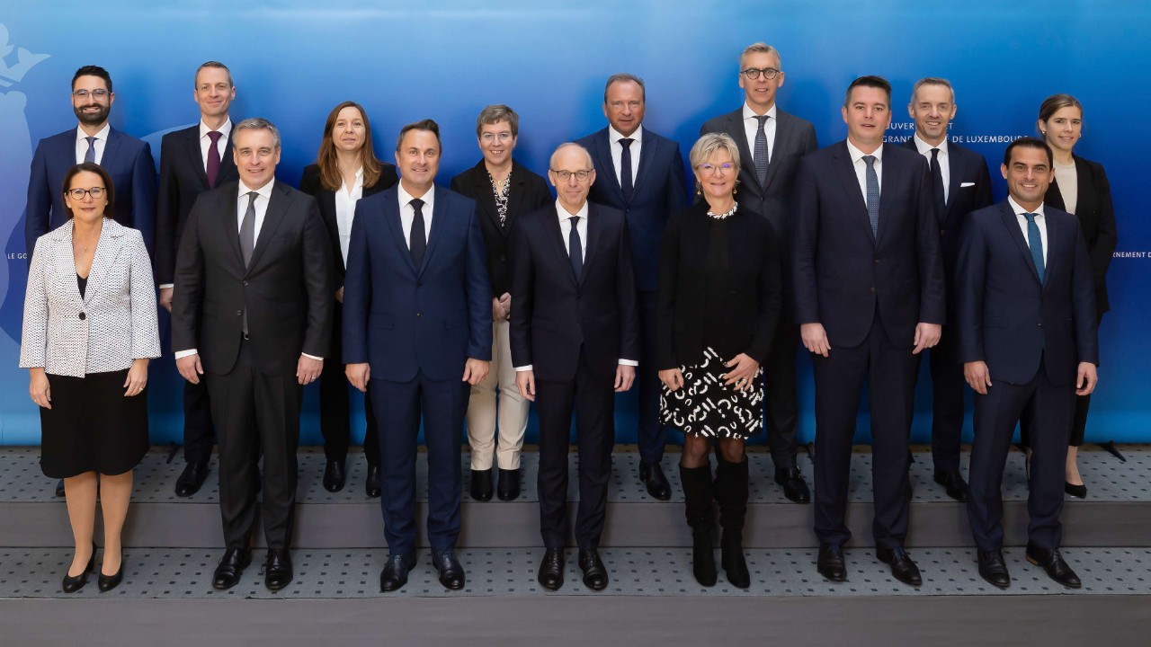 Photo de famille du gouvernement
