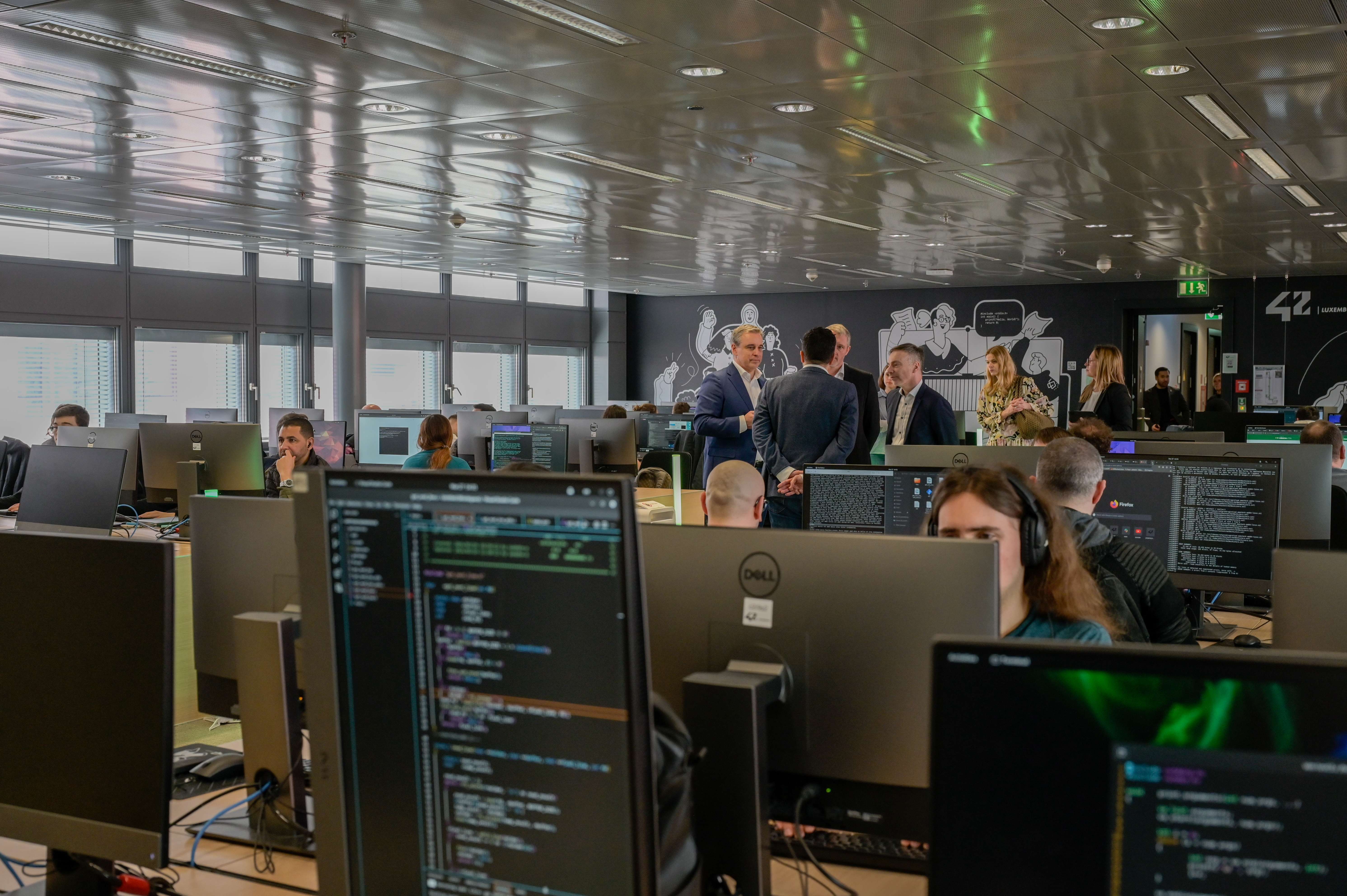 Digital Learning Hub and 42 Luxembourg: two pillars of digital technology  training - The Luxembourg Government