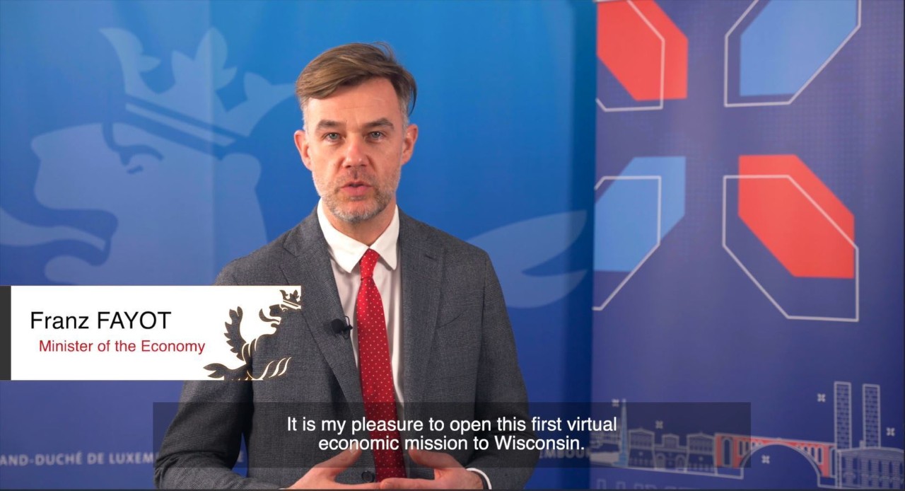 Franz Fayot, ministre de l'Économie