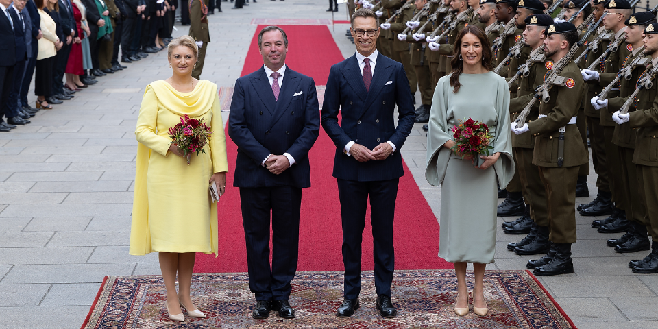Visite d'État au Luxembourg du président de la république de Finlande ...