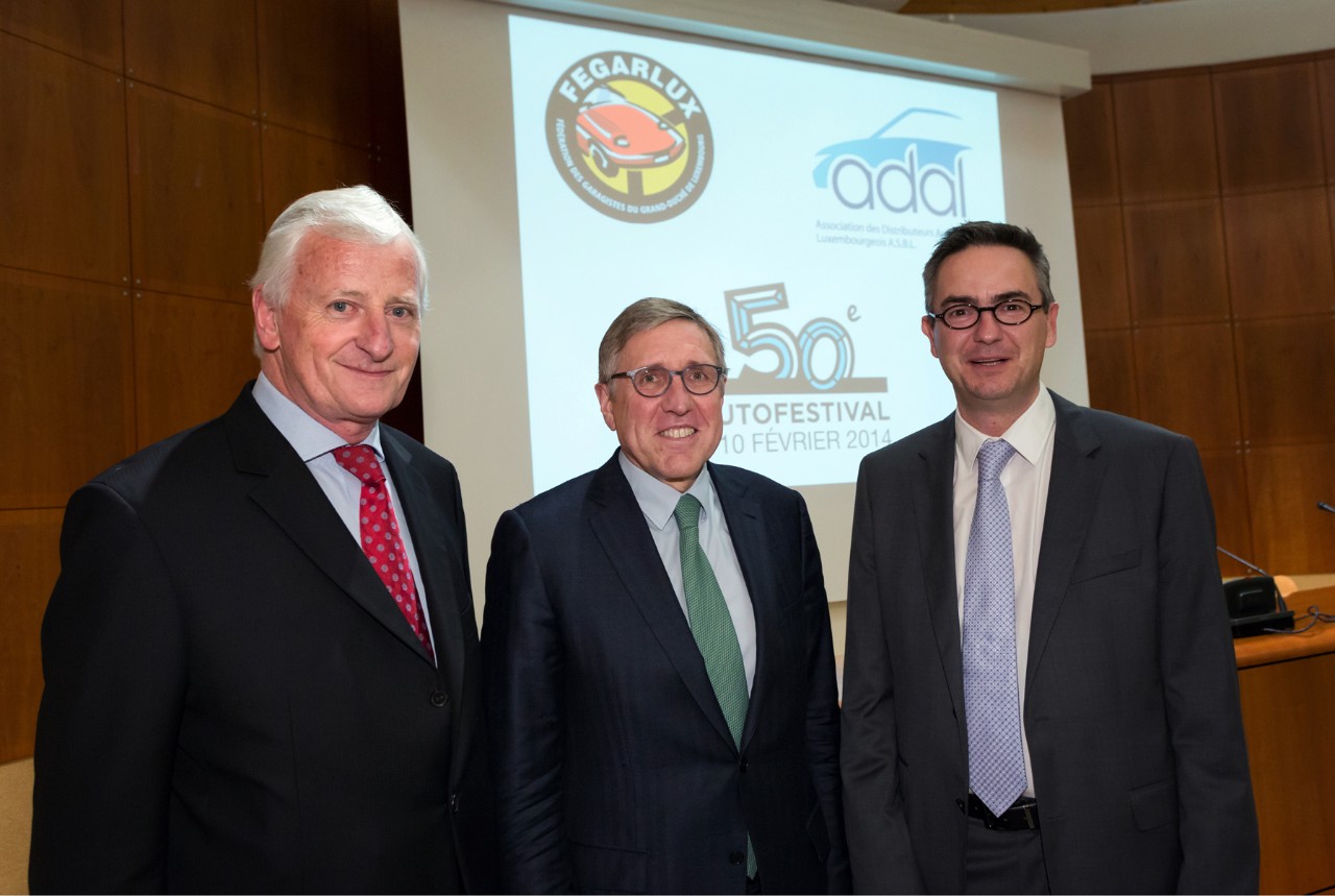 Ed Goedert, François Bausch et Ernest Pirsch