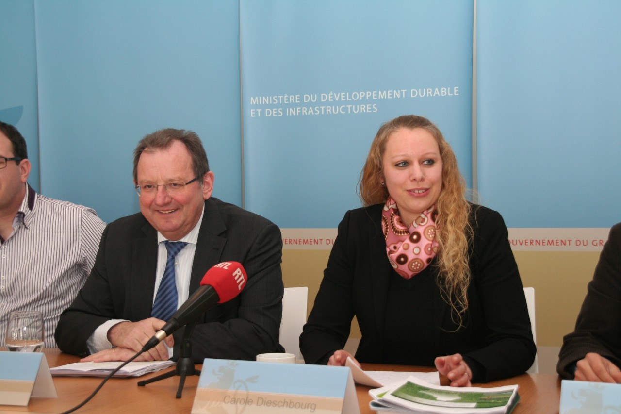 Fernand Etgen et Carole Dieschbourg