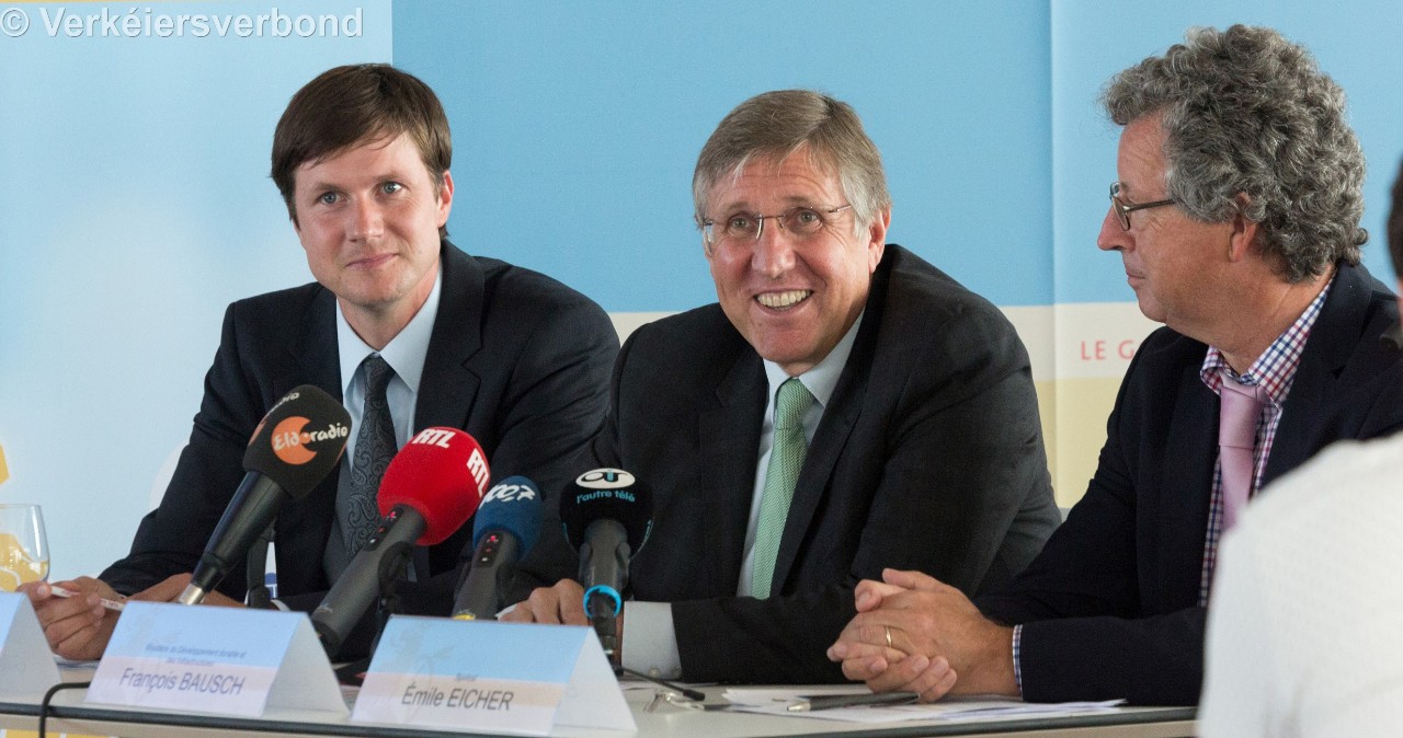 Gilles Dostert, François Bausch, Emile Eicher