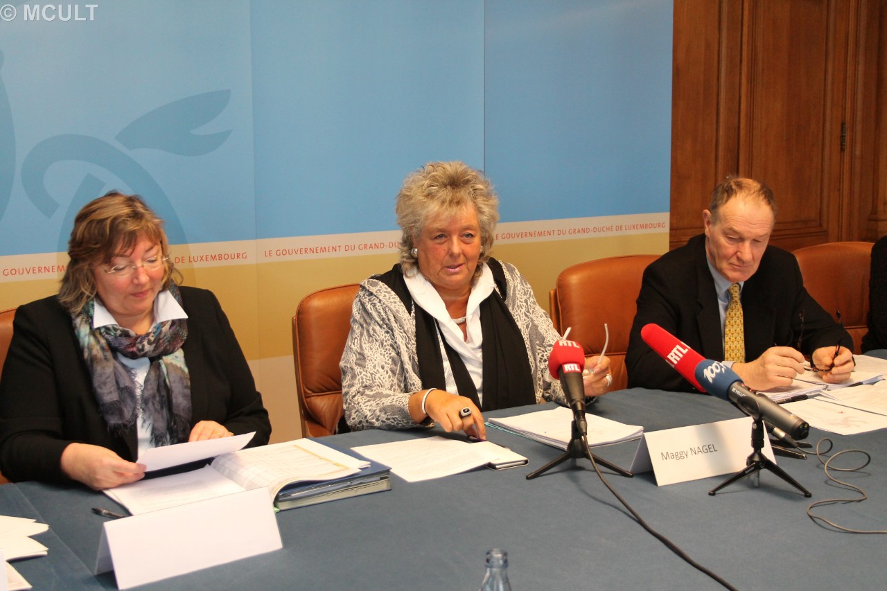 Danièle Kohn-Stoffels, Maggy Nagel, Bob Krieps