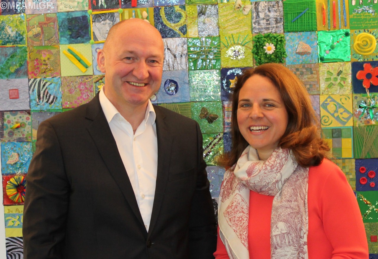 Philippe Ledent et Corinne Cahen