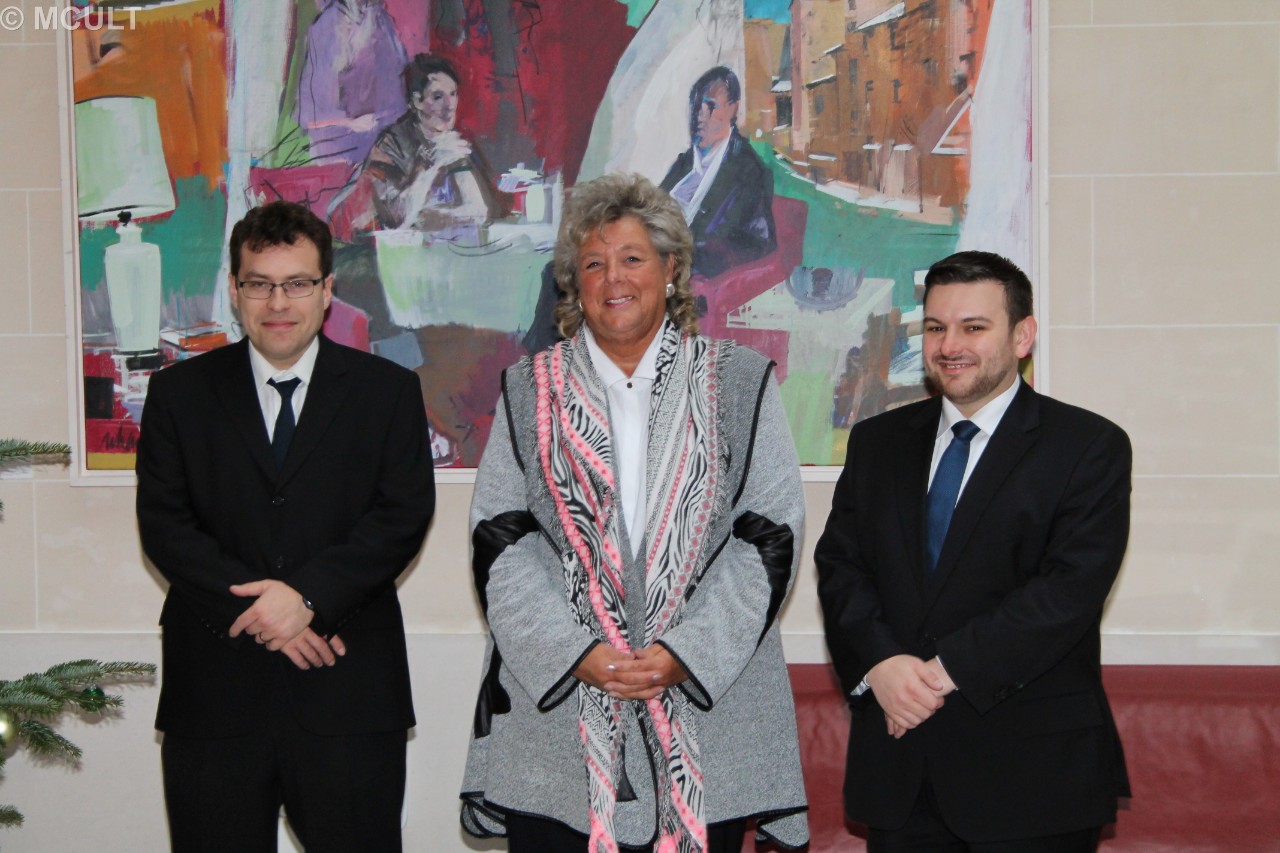 Alain Frantz, Maggy Nagel, Régis Moes